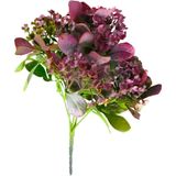 Kit 4 Plantas Kalanchoe Artificial Jardim Flores Buquê 30cm