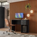 Escrivaninha Favara Preto Fosco Office Casah