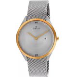 Relógio Oslo Masculino Slim Prata Omtsss9u0013 S1sx