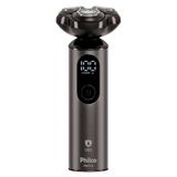 Barbeador Elétrico Pba11a À Prova D'água Philco Cinza Bivolt