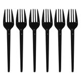 Garfinho Descartável Preto Para Festas- 50 Unidades