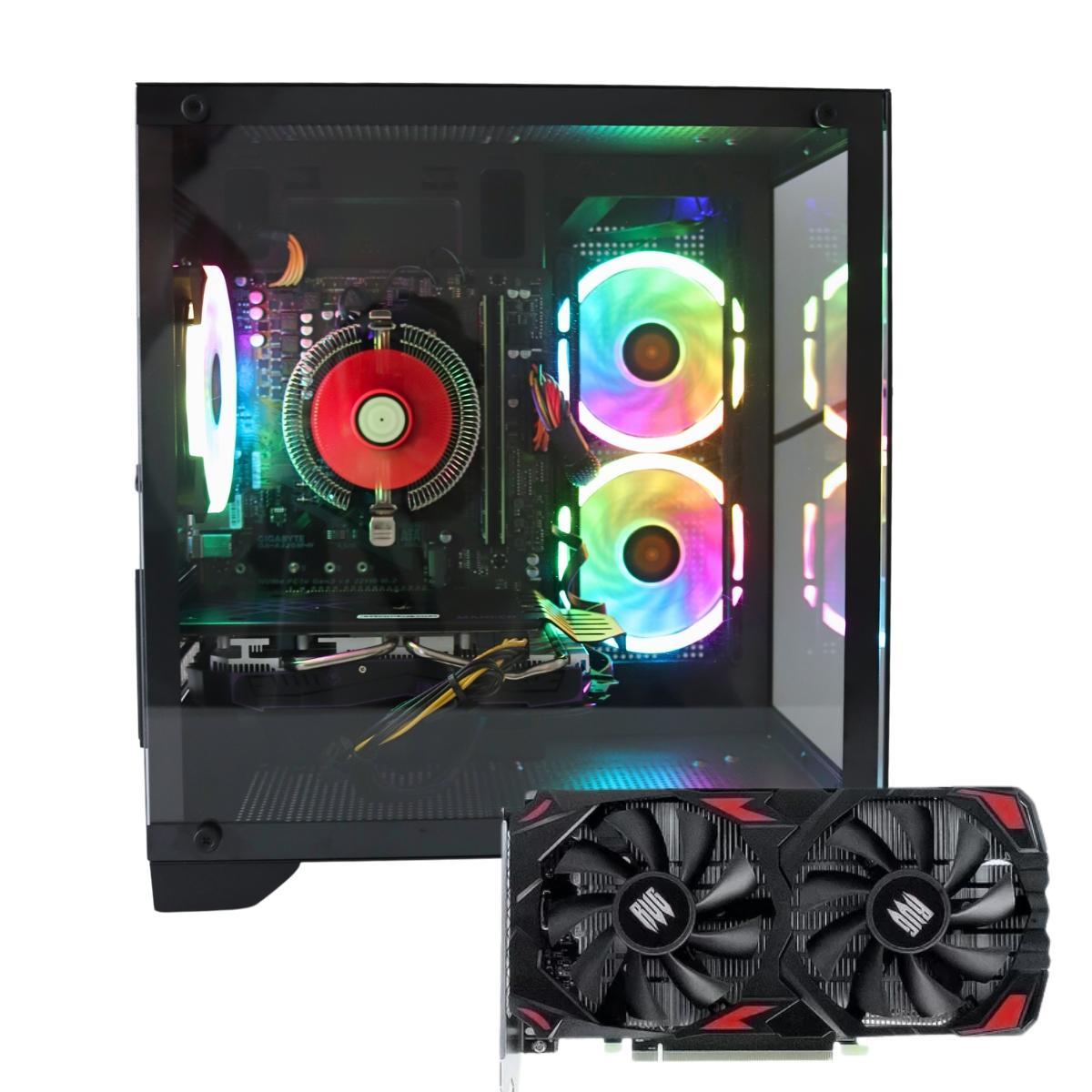Tour PC Gamer Corsair RX580 / Ryzen 5, 32Go RAM, 3To + 500Go SSD (occasion)