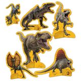 Decoração De Mesa Jurassic World Domínio - 8 Itens