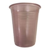 Copo Descartável Rose Perolado De Festa 200ml - 50 Unidades