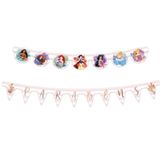 Faixa Decorativa Parabéns Princesas Da Disney
