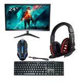Kit 1 Monitor Led Full Hd 60hz Mais Mouse Periféricos Kit 1