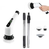 Escova De Limpeza Eletrica Sem Fio 25w Bateria Recarregavel Limpeza Esfregao Giratorio