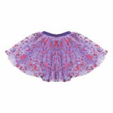 Saia Tule Halloween Roxa Com Sangue - 30cm