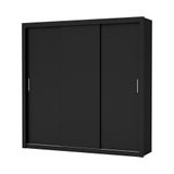 Guarda Roupa Roupeiro Clarice 3 Portas De Correr 4 Gavetas Carioca Preto