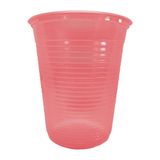 Copo Descartável Vermelho Neon - 200ml - 50 Unidades
