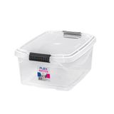 Kit Caixa Organizadora Transparente 6l Flex 3 Peças Sanremo