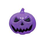 Decoração Halloween Grande Abóbora Terror Cor Roxo