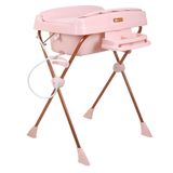 Banheira para Bebê com Trocador Millenia Mon Amour Burigotto Rosa