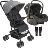 Carrinho De Bebe Passeio Bebe Conforto Kiddo Mascote Grafite