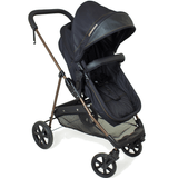 Carrinho De Bebe Passeio Moises Galzerano Napoli Preto Cobre