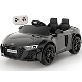 Carro Eletrico Audi R8 Spyder 12v Com Controle Preto Zippy Toys