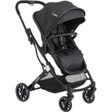 Carrinho De Bebe Moises Compacto Passeio Kiddo Zig Zag Preto