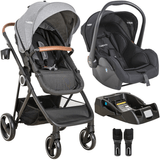 Carrinho De Bebe Moises Bebe Conforto Base Kiddo Cosmos Grafite