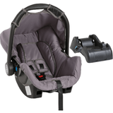 Bebe Conforto Com Base Para Carro Galzerano Grid Preto Cinza