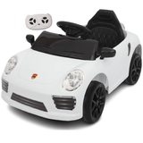 Carro Shiny Toys Porsche Carrera S911 Eletrico 6v Controle Branco