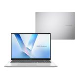 Notebook Asus Vivobook 16 X1607qa Snapdragon X1 26 100 16gb Ram 1tb Ssd Windows 11 Home Tela 16 Fhd Silver - Mb091w