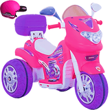Moto Eletrica Infantil Biemme Sprint Turbo Power 12v Pink
