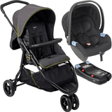 Carrinho De Bebe Bebe Conforto Base Burigotto Cr3 Gray Neon