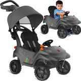 Carrinho De Passeio Bandeirante Smart Baby Comfort Grafite