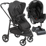 Carrinho De Bebe Galzerano Olympus Bebe Conforto Base Black