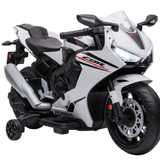 Moto Infantil Honda Cbr 1000rr Eletrica 6v Branca Zippy Toys