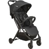 Carrinho De Bebe Compacto Berço Passeio Kiddo Road Preto