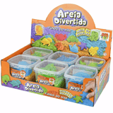 Areia Divertida Fundo Do Mar - Cores Sortidas - Dm Toys Dm Toys