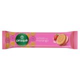Biscoito Piraquê Recheado Morango 76g - Embalagem Com 40 Unidades