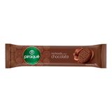 Biscoito Piraquê Recheado Chocolate 76g - Embalagem Com 40 Unidades