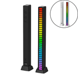 Barra De Luz Rgb Gamer Rítmica Sensível Ao Som Torre Musica