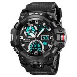 Relógio Masculino Esportivo Stryve 8027 Anadigi Led