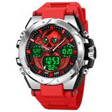 Relógio Masculino Esportivo Stryve 8008 Anadigi Led