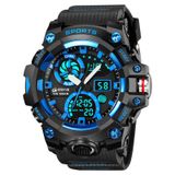 Relógio Masculino Esportivo Stryve 8027 Anadigi Led