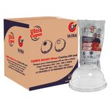 600 Tampas Bolha S/furo P/copo 400 500 Copo Isopor 240 300ml
