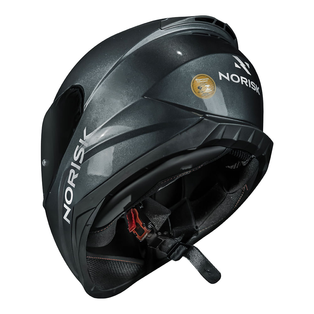 Capacete Fechado Norisk Razor Solid Titânio - 56 - Carrefour