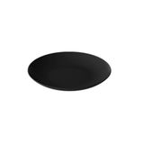 Prato Raso De Sobremesa 18cm Preto - Coza