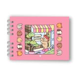 Bobbie Goods Livro Colorir Oficial Dias Quentes - Cor Rosa