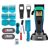 Maquina De Corte Cabelo Wmark Ng X1 Azul Profissional