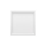 Painel De Led Stella Quadrado Deep De Sobrepor Recuado 17w Bivolt Branco 3000k Luz Amarela