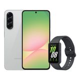 A56 5g (256gb) - Cinza + Galaxy Fit3 - Grafite Combo