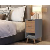 Mesa Cabeceira Ape Pés Palito Onix / Cinamomo Comprar Moveis