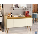 Aparador Buffet 4 Portas Luxo Plus Off / Madeirado Comprar