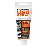 Silicone Híbrido Unipega Uso Geral Incolor 50ml/50g Embalagem Com 24 Unidades