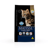 Ração Matisse Para Gatos Adultos Sabor Salmão E Arroz 7,5 Kg