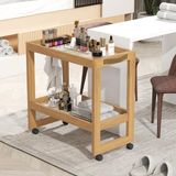 Carrinho Multiuso Orfeu Rodizios Ambientes Perola Comprar